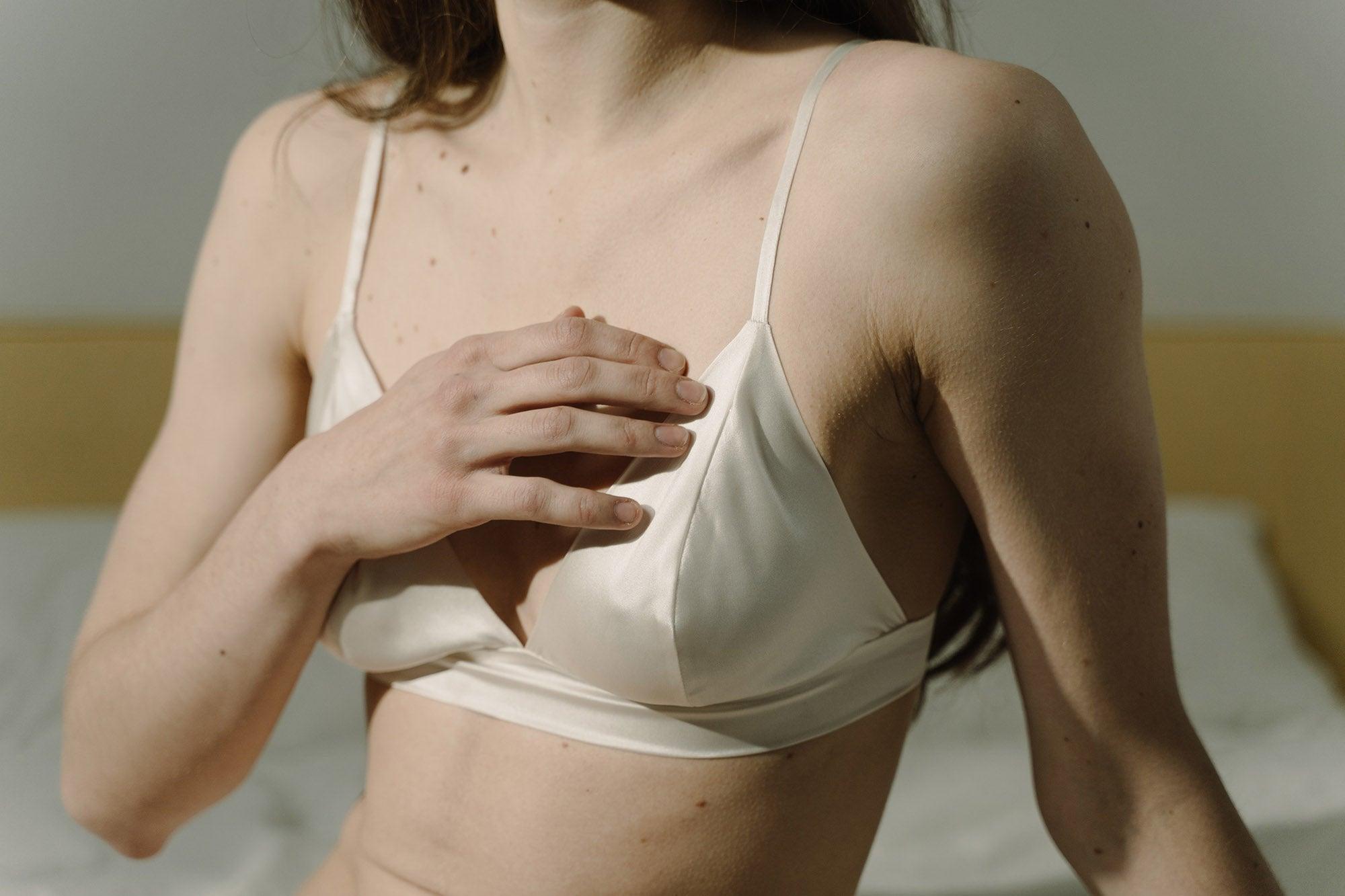 Ow! Breast tenderness or soreness can get intense during perimenopause. (Photo credit: Pexels)